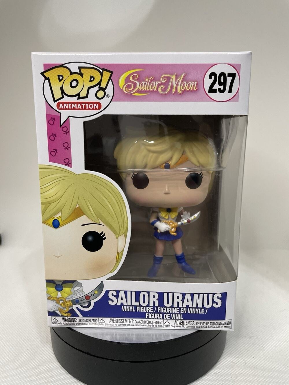 Funko Pop! Vinyl: Sailor Moon - Sailor Uranus #297 With Pop Protector